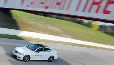  ?? Supplied ?? For $3,995, the AMG Driving Academy teaches racetrack techniques that can apply to the street.