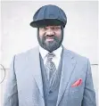  ?? FOTO: ARCHIV ?? Gregory Porter gastiert am 2. Juni in Düsseldorf