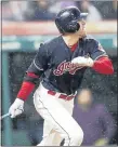  ?? ASSOCIATED PRESS FILE ?? The Indians’ Bradley Zimmer is recovering from shoulder surgery.