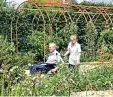  ??  ?? The charity aims to create outdoor sanctuarie­s at NHS spinal injury centres