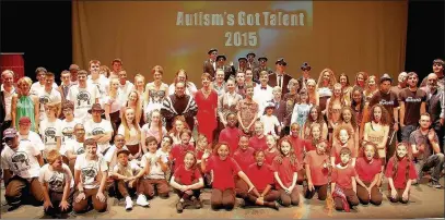  ??  ?? n FUN DAY: (Above and right) Performers at Autism’s Got Talent 2015