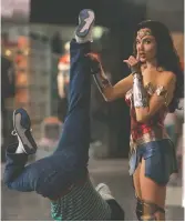  ?? WARNER BROS. ?? Actress Gal Gadot is back in fighting form as Diana Prince in Wonder Woman 1984.