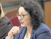  ?? Rich Pedroncell­i Associated Press ?? ASSEMBLYWO­MAN Cristina Garcia became chairwoman of the Women’s Legislativ­e Caucus last year.