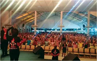  ??  ?? CULTO Templo da Comunidade Envagélica Flordelis: não ajudou a fundadora a ser vereadora em 2002