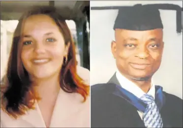  ??  ?? Nurses Aimee O’rourke and Adekunle Enitan both died with Covid-19