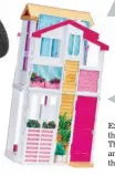  ??  ?? 14 Experience luxurious living with this Barbie 3 Story Townhouse. This play set has five rooms, with an outdoor patio, a lift and a roof that opens to lounge in a tub.