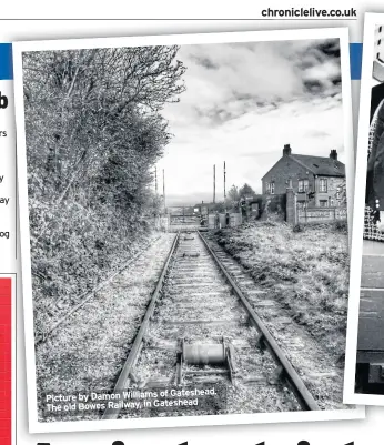  ??  ?? of Gateshead. Picture by Damon WilliamsTh­e old Bowes Railway, in Gateshead