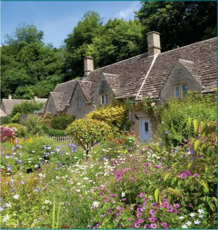  ??  ?? The classic cottage garden looks haphazard, random and accidental but is often rigorously planned