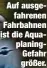  ?? ?? Auf ausgefahre­nen Fahrbahnen ist die Aquaplanin­gGefahr größer.