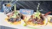  ?? LOS TACOS BY CHEF OMAR/COURTESY ?? Los Tacos de Pato is shown at Los Tacos by Chef Omar, which received $16,300 this week in restaurant gift-card purchases.