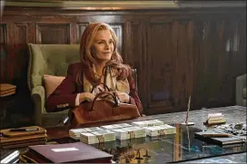  ?? LOU SCAMBLE/SONY PICTURES CLASSICS ?? “French Exit” is a celebratio­n of late-career Michelle Pfeiffer. Looks tempered by time, she’s now free to prove what a gifted actress she’s been all along.