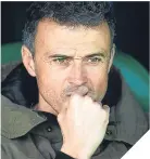  ??  ?? ■Barca boss Luis Enrique.