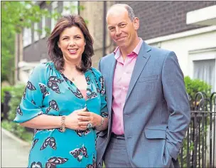  ??  ?? Home expert Phil Spencer with his TV presenting sidekick Kirstie Allsopp