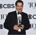  ??  ?? Tony Shalhoub, winner of the award Best Performanc­e by an Actor in a Leading Role in a Musical for ‘The Band’s Visit’.