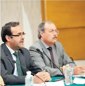  ?? ESPECIAL ?? El secretario ejecutivo, Gonzalo Hernández Licona, en San Lázaro.