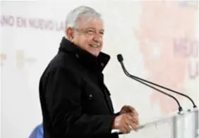 ??  ?? El presidente López Obrador aceptó que tiene diferencia­s con el gobernador de Tamaulipas.