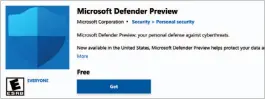  ?? ?? The Microsoft Defender Preview app is now live.