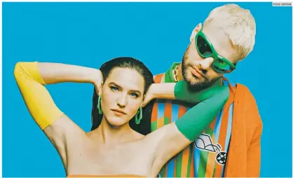  ?? FOTOS: CORTESÍA ?? SOFI TUKKER. El dúo musical fundado en Nueva York, en 2014, conformado por Sophie Hawley-Weld y Tucker Halpern, es parte del plato fuerte del festival.