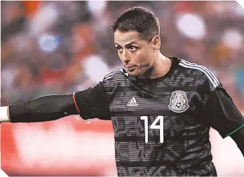  ?? ?? Javier Hernández es un histórico de la Selección y no hay razón para marginarlo.