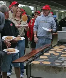  ?? ?? The Shepherd Maple Syrup Festival began Thursday and runs through Sunday.