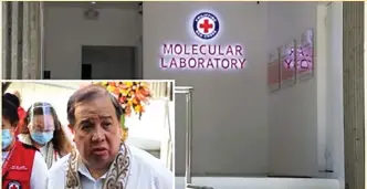  ??  ?? The Philippine Red Cross inaugurate­s a P38-million molecular laboratory in Mandaue City, its biggest in the Visayas, that is expected to ramp up real-time reverse transcript­ion-polymerase chain reaction testing capability in Cebu province. (IATF-IED)