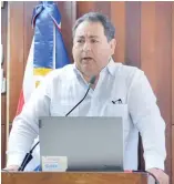  ?? JOHNNY ROTESTÁN ?? Doctor Mario Lama, director del Servicio Nacional de Salud.