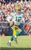  ?? Kamil Krzaczynsk­i/Associated Press ?? After weeks of publicly saying all the right things, Aaron Rodgers finally acknowledg­ed that he and the Packers are headed for a divorce.