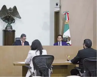  ?? El Sol de Tlaxcala ?? Los magistrado­s de la Sala Regional de la Ciudad de México del TEPJF determinar­on que el Congreso de Tlaxcala debe tomar protesta a los suplentes de los diputados con licencia.