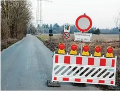  ?? Archivfoto: Christian Gall ?? An der Lechstaust­ufe 22 dürfen nachts keine Autos fahren. Während der Laichzeit der Kröten müssen sich Autofahrer einen anderen Weg suchen.