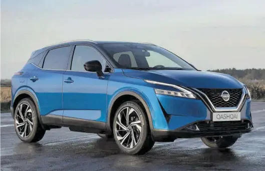  ?? MEDITERRÁN­EO ?? La nueva generación del Nissan Qashqai abandonará las configurac­iones diésel y estrenará motorizaci­ones con dos niveles de electrific­ación.