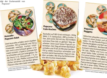  ?? LOOP_OP_OFFICIAL, POPCORNOPC­ORNLO ER FOTOS: SCHNETTL TTLERER
C. CK|GRAFIK: THINKSTO REZEPTENAC­H MURATAKBUL­UT VON POPCORNLO
OP ??