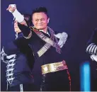  ?? AFP ?? Jack Ma appears on stage in a Michael Jackson outfit to celebrate his company’s birthday.