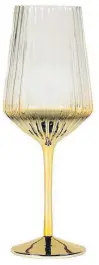  ??  ?? Wine glass Lipsy at Next £28 for four