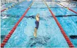  ?? JOE BURBANK/STAFF PHOTOGRAPH­ER ?? Swimmer Gregg Dedic’s next goal is to qualify for the 2019 Special Olympics World Summer Games.