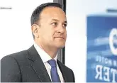  ?? PHOTO: REUTERS ?? No change: Taoiseach Leo Varadkar in Salzburg, Austria, yesterday.