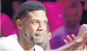  ?? JOHN MCCALL/SUN SENTINEL ?? Heat’s Udonis Haslem is angry and vocal about the situation and fallout in Minneapoli­s.