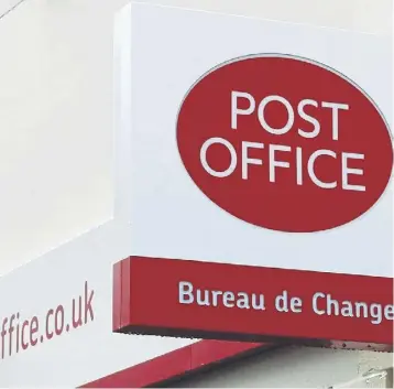  ?? ?? ↑ The tie-up between The Post Office and Evri will be trialled in 50 Post Offices before Christmas