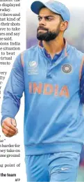  ??  ?? Virat must motivate the team for SA clash.