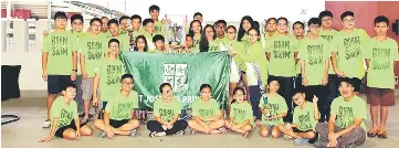  ??  ?? St Joseph’s Private School won the secondary schools competitio­n for the second consecutiv­e year.