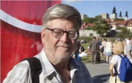  ??  ?? – Vi har en hel del att göra, säger Kent Wallén, svensk sosse sedan snart 50 år tillbaka. Det knepiga blir att bilda regering efter valet.