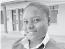  ?? MIRIAM PEPPER/COURTESY ?? Stella Emmanuel, 16, is a scholarshi­p student at the SEGA school, a nonprofit formed by an American who helps girls finish high school in Tanzania.