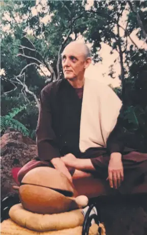  ?? ?? The life and teaching of pioneering Cairns Buddhist practition­er Laurence-Khantipalo Mills will be celebrated on Wednesday.