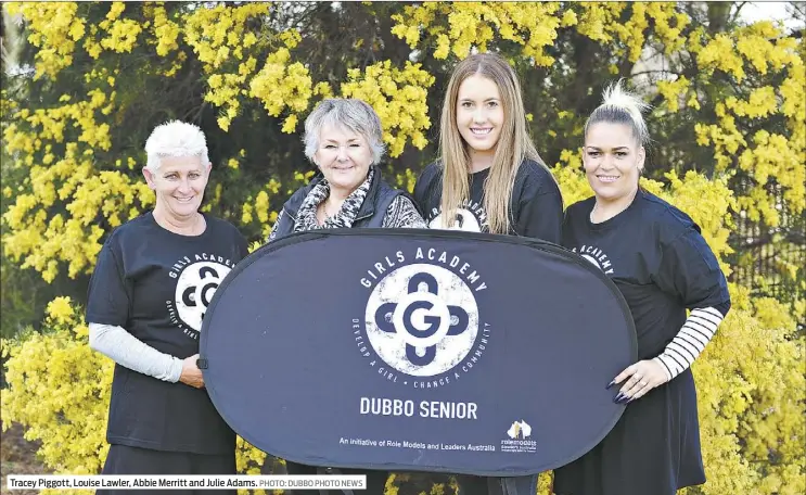  ??  ?? Tracey Piggott, Louise Lawler, Abbie Merritt and Julie Adams. PHOTO: DUBBO PHOTO NEWS