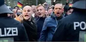  ?? (Photo MaxPPP) ??   manifestan­ts de la droite anti-migrants ont défilé dans la ville de Chemnitz.