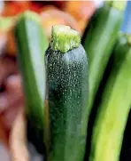  ??  ?? Barbara’s tips for a good courgette crop.