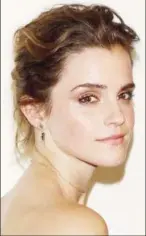  ??  ?? Emma Watson