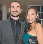  ??  ?? Nathan Peats and Jade Ruka.