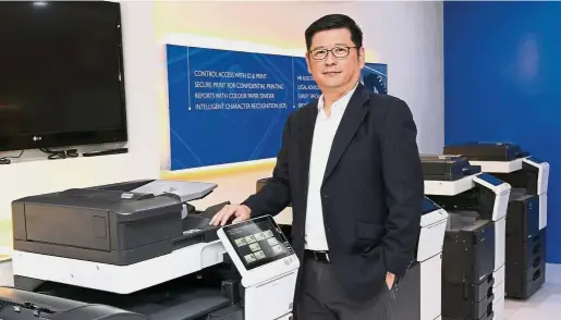  ??  ?? More services: Apart from printing needs, Lim says the company is also able to help its clients with business operations.