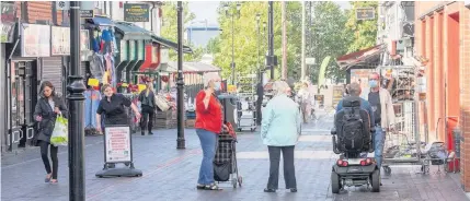  ??  ?? Wednesbury town centre will receive £1.8m as part of the High Streets Heritage Action Zone fund