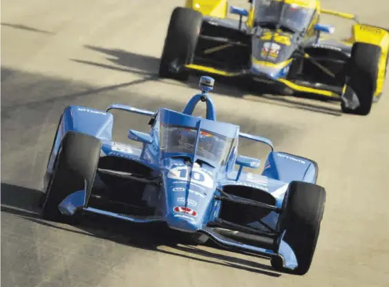  ?? //GANASSI RACING ?? Àlex Palou puede coronarse en la IndyCar en su segunda temporada en la serie americana. El catalán es líder de la clasificac­ión a dos carreras del final